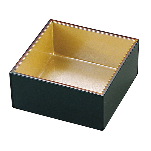 福井クラフト 玉手重用　1／6仕切　小箱 銀天べっ甲　外黒 21004228 1個（ご注文単位1個）【直送品】