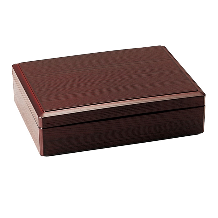 福井クラフト 8寸ヘゲ目重　蓋親 新溜　内黒 70014255 1個（ご注文単位1個）【直送品】