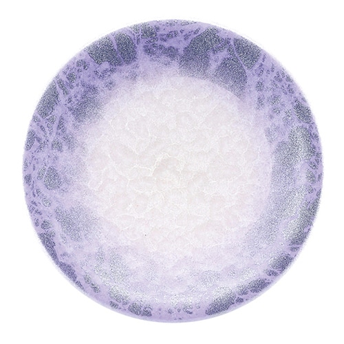 福井クラフト 耐熱φ150寿司皿　アクア塗 紫銀雲 13000157 1個（ご注文単位1個）【直送品】