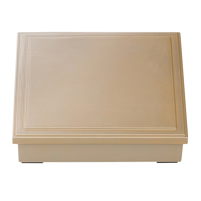 福井クラフト 8.5寸千筋加伏蓋松花堂 蓋親 銀内黒 24024020 1個(ご注文単位1個)【直送品】