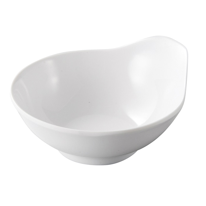 福井クラフト メラミン製 呑水 12.5cm 雅渕太 白グロス 51025640 1個(ご注文単位1個)【直送品】