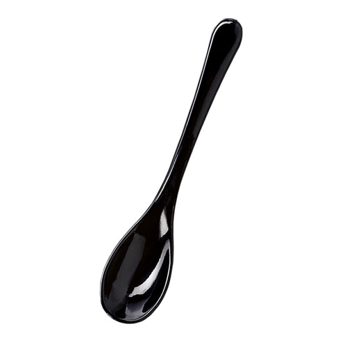 福井クラフト ABS樹脂　ミニ多用スプーン 黒塗 82158207 1個（ご注文単位1個）【直送品】