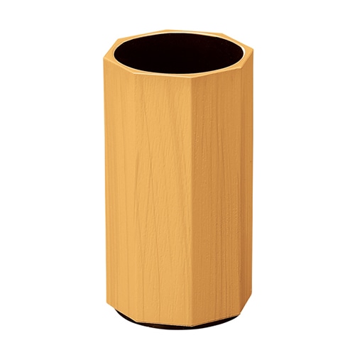 福井クラフト 八角木目箸立　小 白木刷毛目 81258288 1個（ご注文単位1個）【直送品】