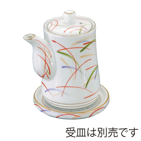 福井クラフト 陶器カスター 丸醤油差 大 彩露草 51272585 1個(ご注文単位1個)【直送品】