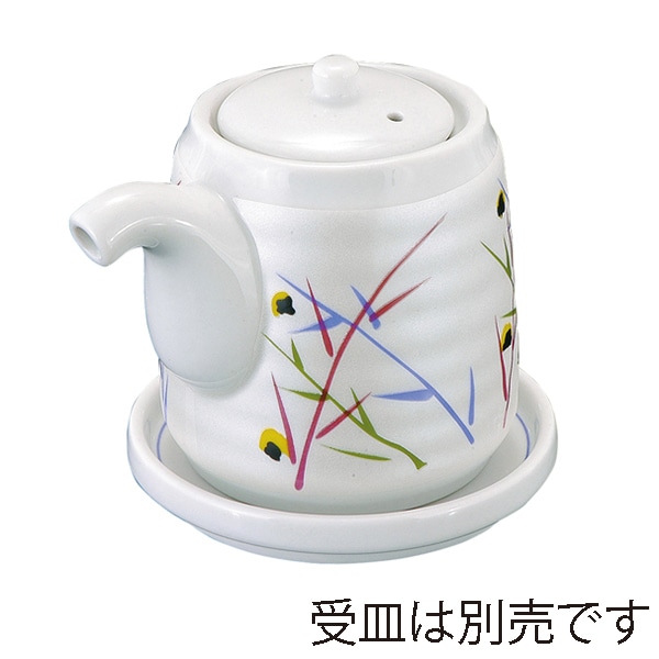 福井クラフト 陶器カスター 丸醤油差 大 銀彩若草 51272600 1個(ご注文単位1個)【直送品】