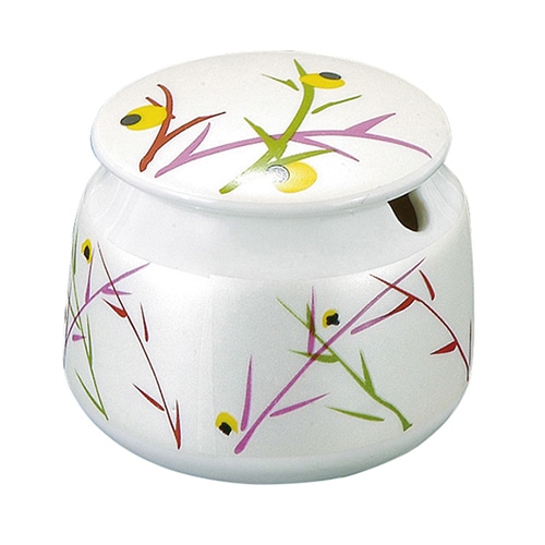 福井クラフト 陶器カスター　七味入れ 銀彩若草 51272602 1個（ご注文単位1個）【直送品】