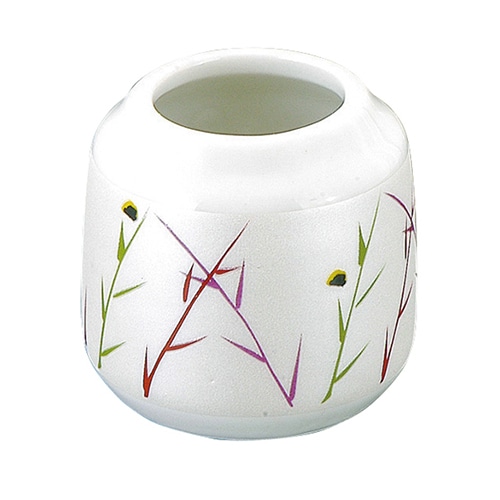 福井クラフト 陶器カスター 楊枝立て 銀彩若草 51272603 1個(ご注文単位1個)【直送品】