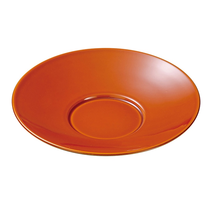 福井クラフト 4.2寸古代茶托 漆調春慶 81015460 1個（ご注文単位1個）【直送品】