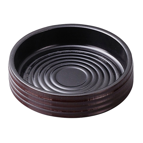 福井クラフト ケヤキ銚子台 新溜 内黒 81016300 1個(ご注文単位1個)【直送品】