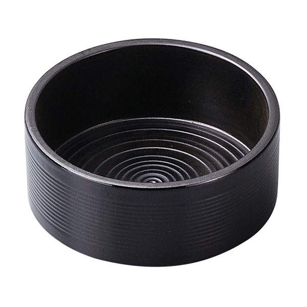 福井クラフト 千筋ケヤキ銚子台 外黒 内黒 81016340 1個(ご注文単位1個)【直送品】