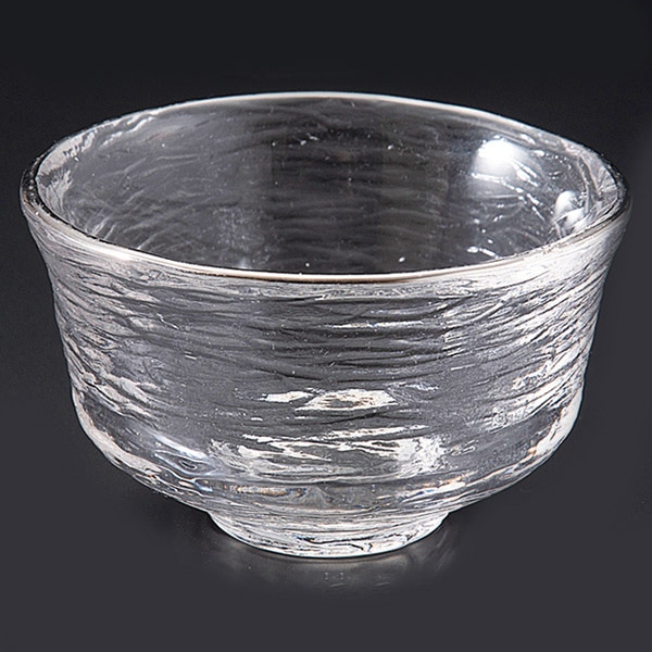 福井クラフト ガラス器　φ5.9cm　豆小付 銀渕 12018030 1個（ご注文単位1個）【直送品】