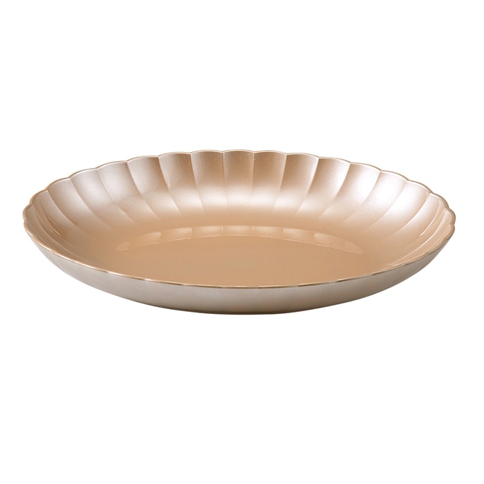 福井クラフト 菊オーバルボール 銀透き　琳 14002080 1個（ご注文単位1個）【直送品】