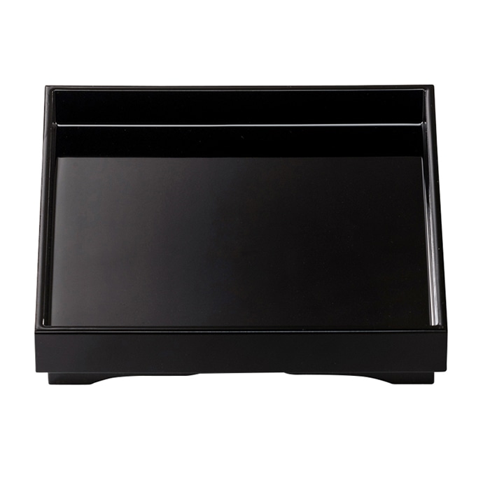 福井クラフト 盛込皿　7寸山路盛器 黒 15054910 1個（ご注文単位1個）【直送品】