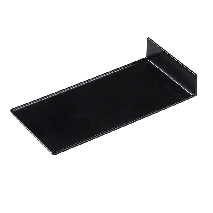 福井クラフト 長手松花堂L型仕切 23cm 黒塗 23213230 1個(ご注文単位1個)【直送品】