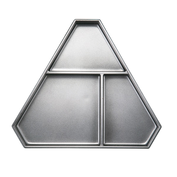 福井クラフト 三角富士弁当用仕切 銀透き 23214100 1個(ご注文単位1個)【直送品】