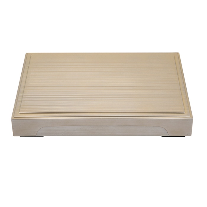 福井クラフト 幕の内弁当 尺2.5寸千筋箱膳 蓋親 黄金銀彩 内黒 23215070 1個(ご注文単位1個)【直送品】