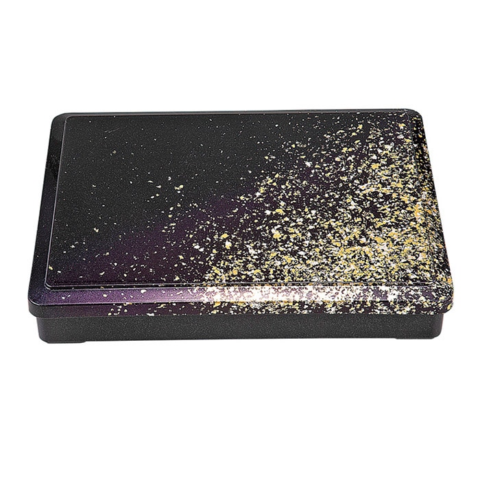 福井クラフト 尺2寸幕の内弁当 DX長手 蓋親 箔舞踊 内黒 23215090 1個(ご注文単位1個)【直送品】