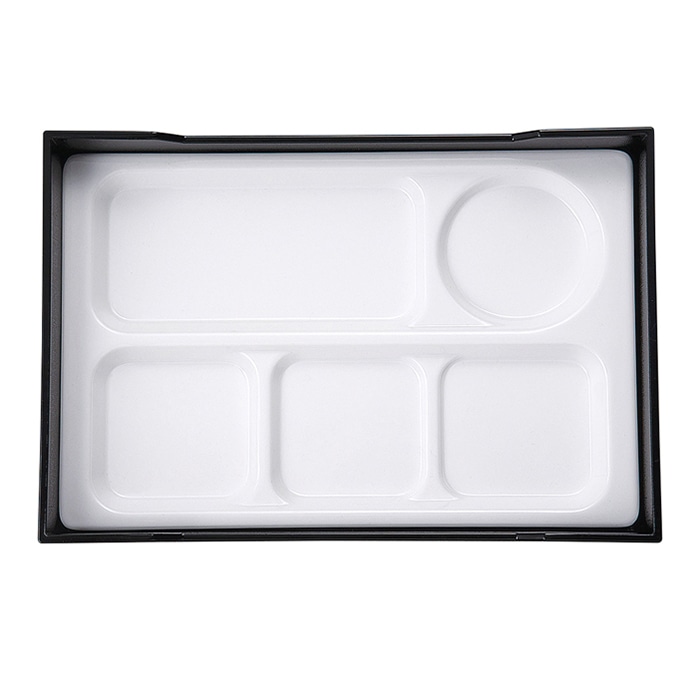 福井クラフト メラミン製　30.8cm　気比長角プレート ホワイト 26020130 1個（ご注文単位1個）【直送品】