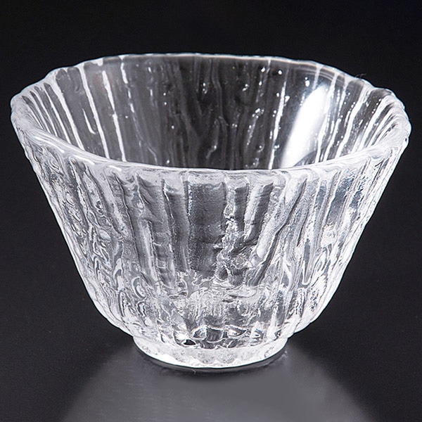 福井クラフト ガラス器　樹氷小付 透明 30160370 1個（ご注文単位1個）【直送品】