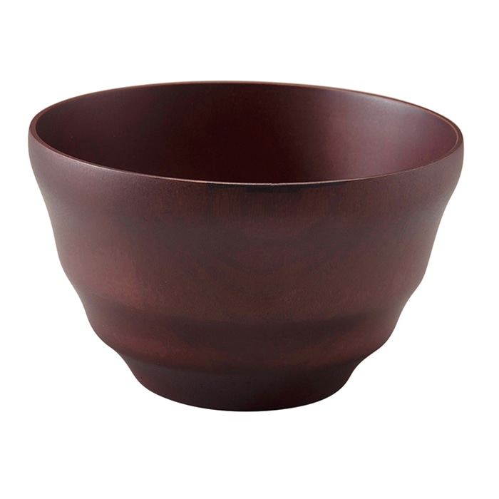 福井クラフト 汁椀　木製うず汁椀 ブラウン 33710150 1個（ご注文単位1個）【直送品】