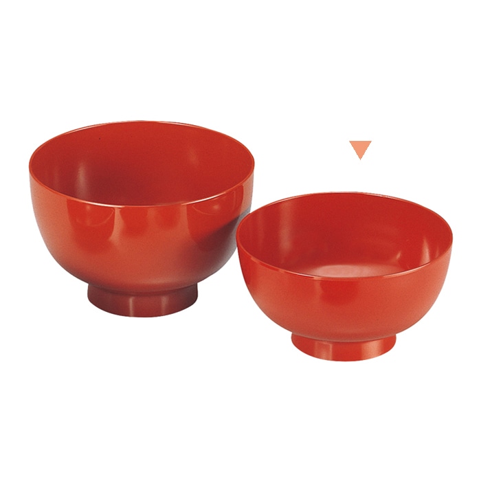 福井クラフト 入子椀　4.0寸　入子椀 朱2度塗 35051190 1個（ご注文単位1個）【直送品】