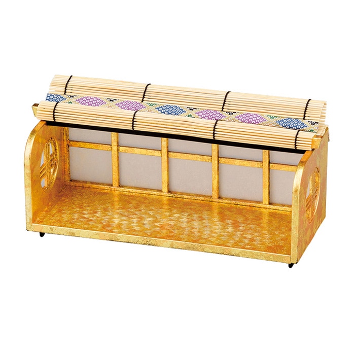 福井クラフト 前菜盛器　竹取物語　大　3点セット 二色金箔 41322200 1個（ご注文単位1個）【直送品】