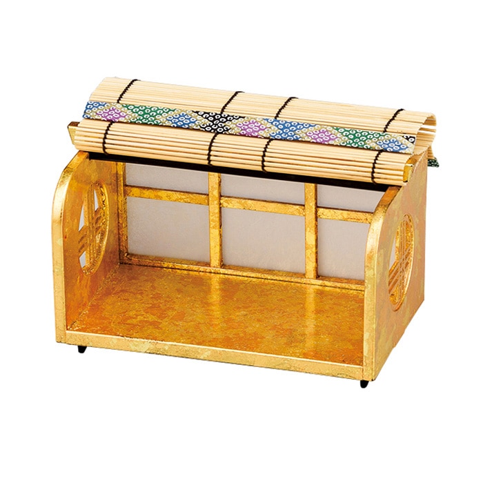 福井クラフト 前菜盛器　竹取物語　小　3点セット 二色金箔 41322210 1個（ご注文単位1個）【直送品】