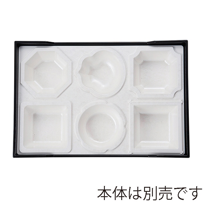 福井クラフト 尺1寸気比布目松花堂用　仕切 ホワイトアクア　SCクリヤー 41322705 1個（ご注文単位1個）【直送品】