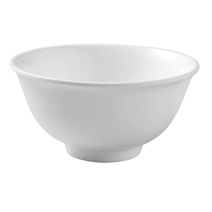 福井クラフト メラミン製 雅羽反スープボウル φ11.0 白グロス 51025590 1個(ご注文単位1個)【直送品】