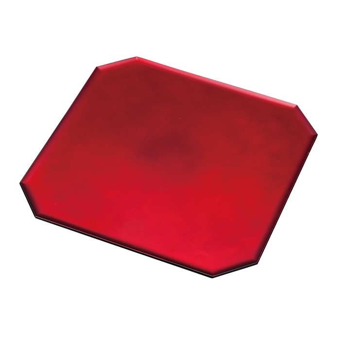 福井クラフト 前菜盆 30cm 隅切スクェアプレート ワイン/裏黒乾漆 51361180 1枚(ご注文単位1枚)【直送品】