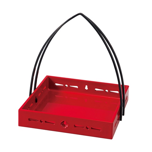 福井クラフト 手提盛器 5.5寸京すかし手提盛器 赤二度塗 55203850 1個(ご注文単位1個)【直送品】