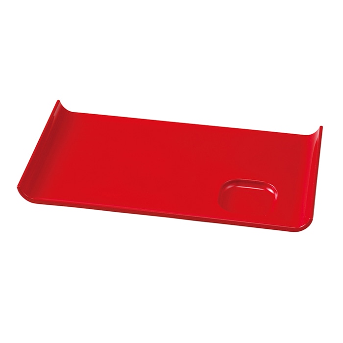 福井クラフト 9.2寸　タレ長角盛皿 赤二度塗り 55204025 1個（ご注文単位1個）【直送品】