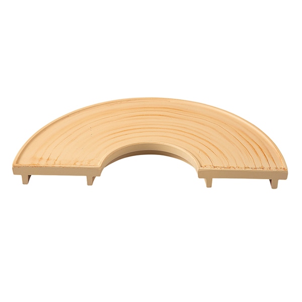 福井クラフト 盛皿　扇子皿 クリーム刷毛目 55204147 1個（ご注文単位1個）【直送品】