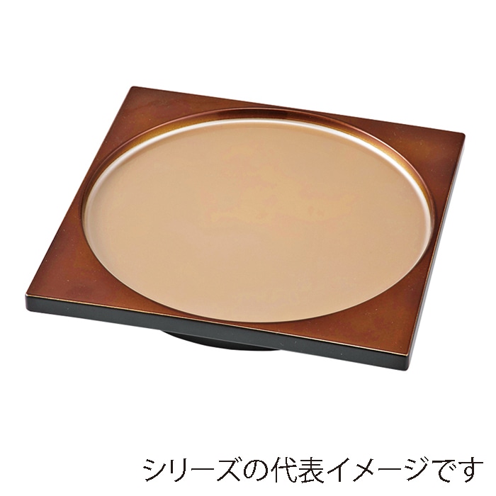 福井クラフト 盛皿　6寸満月皿 銀透きべっ甲 55204187 1個（ご注文単位1個）【直送品】