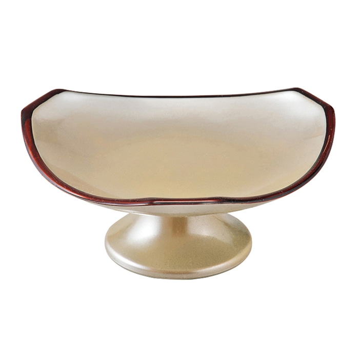 福井クラフト 盛皿　シェリー皿 黄金銀彩天べっ甲 55204306 1個（ご注文単位1個）【直送品】