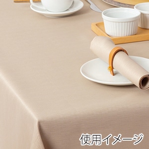 福井クラフト テーブルクロス　ナイアガラ　210cm ベージュ 62120190 1枚（ご注文単位1枚）【直送品】