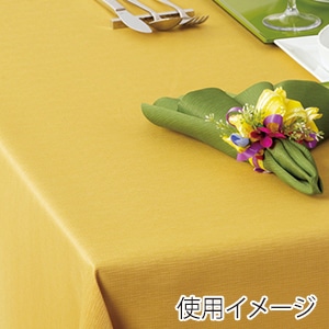 福井クラフト テーブルクロス　ナイアガラ　240cm 金茶 62120290 1枚（ご注文単位1枚）【直送品】