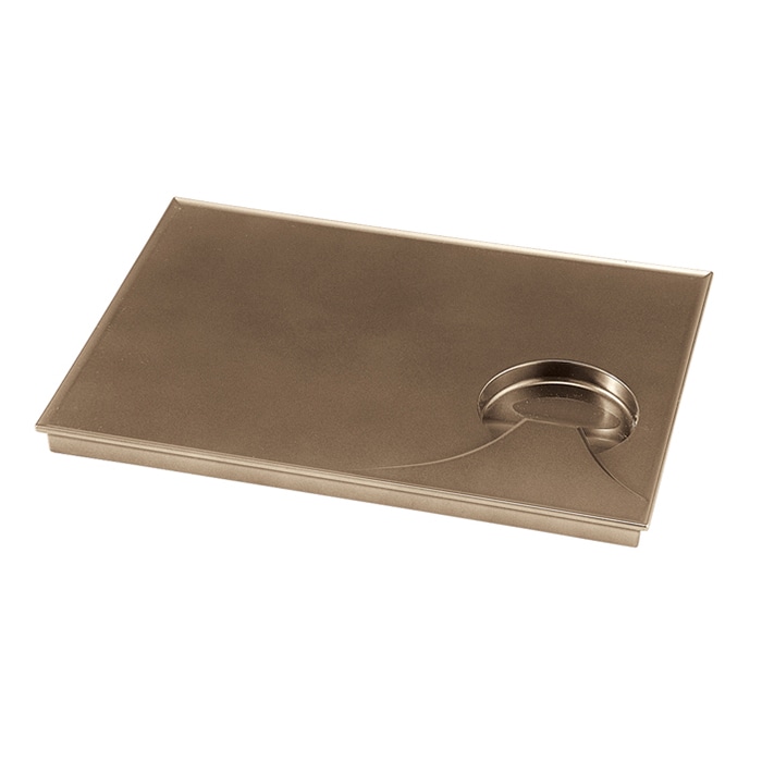 福井クラフト 盛込箱　耐熱月山プレート ブロンズメタル 83310210 1個（ご注文単位1個）【直送品】