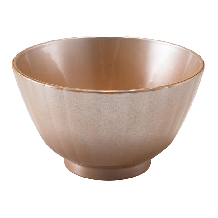 福井クラフト 耐熱汁椀　フラワーお好み椀　φ133 銀透き　琳 83320130 1個（ご注文単位1個）【直送品】