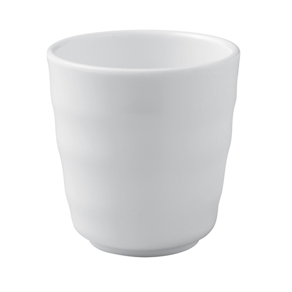 福井クラフト メラミンカップ　φ8cm　フリーカップ ホワイト 83361330 1個（ご注文単位1個）【直送品】