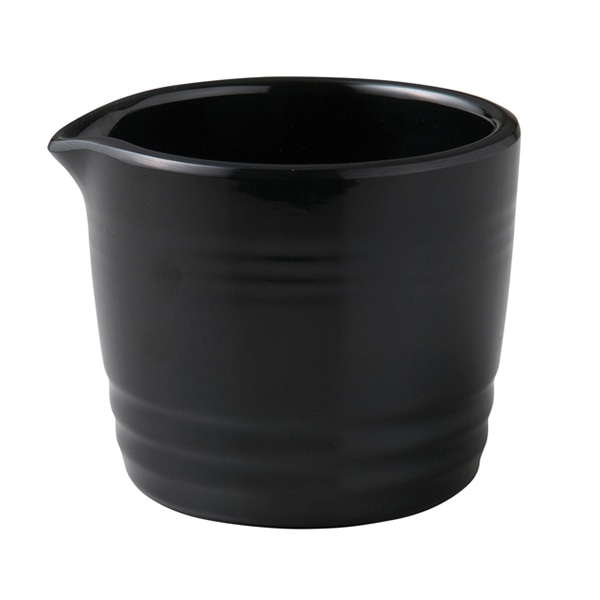 福井クラフト メラミン製　水差し　S　330cc ブラック 83361380 1個（ご注文単位1個）【直送品】