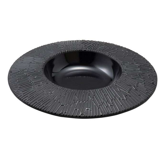 福井クラフト メラミン皿　25cm　アラカルト スパイダー 83361720 1個（ご注文単位1個）【直送品】