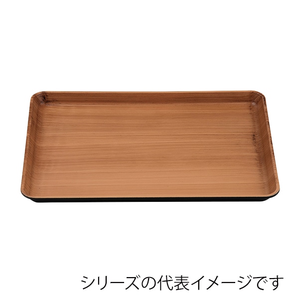 福井クラフト 長角トレー　尺0　重厚型　戦国長手盆 和柾目弱SL 17417460 1枚（ご注文単位1枚）【直送品】