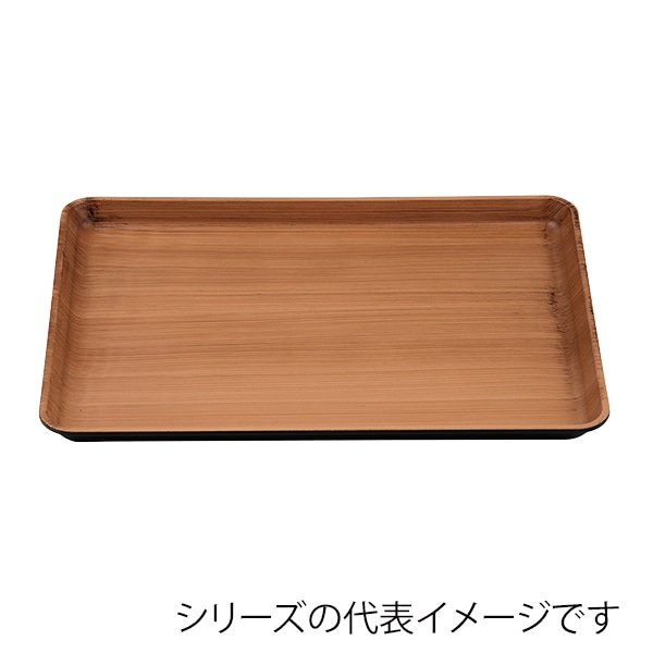 福井クラフト 長角トレー　尺6　重厚型　戦国長手盆 和柾目弱SL 17417530 1枚（ご注文単位1枚）【直送品】