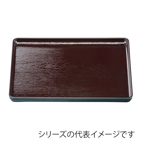 福井クラフト 長角トレー　耐熱　尺7　大寿木目盆　奥広タイプ 奥広タイプ　新溜SL 17415220 1枚（ご注文単位1枚）【直送品】