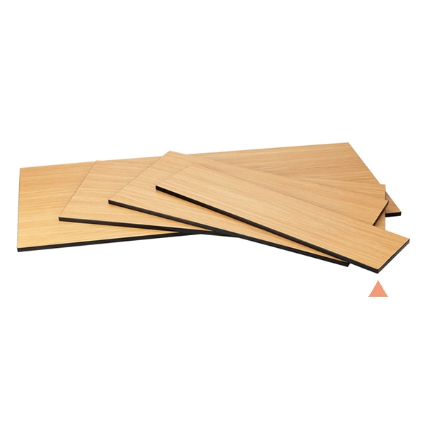 福井クラフト ビュッフェ用什器　クロスステージ　ブリッジボード 木製　60×15　黒木目／白木木目 80113040 1個（ご注文単位1個）【直送品】