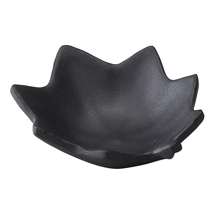 福井クラフト メラミン小鉢 紅葉 黒マット 80304120 1個(ご注文単位1個)【直送品】