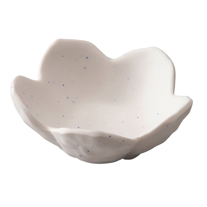 福井クラフト メラミン小鉢 φ7.2cm 花びら 粉引 80304130 1個(ご注文単位1個)【直送品】