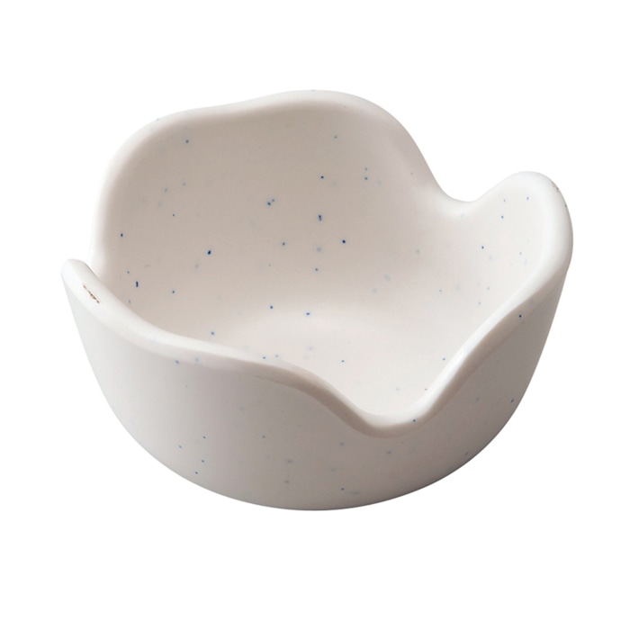 福井クラフト メラミン小鉢 φ7.1cm 割山椒 粉引 80304150 1個(ご注文単位1個)【直送品】