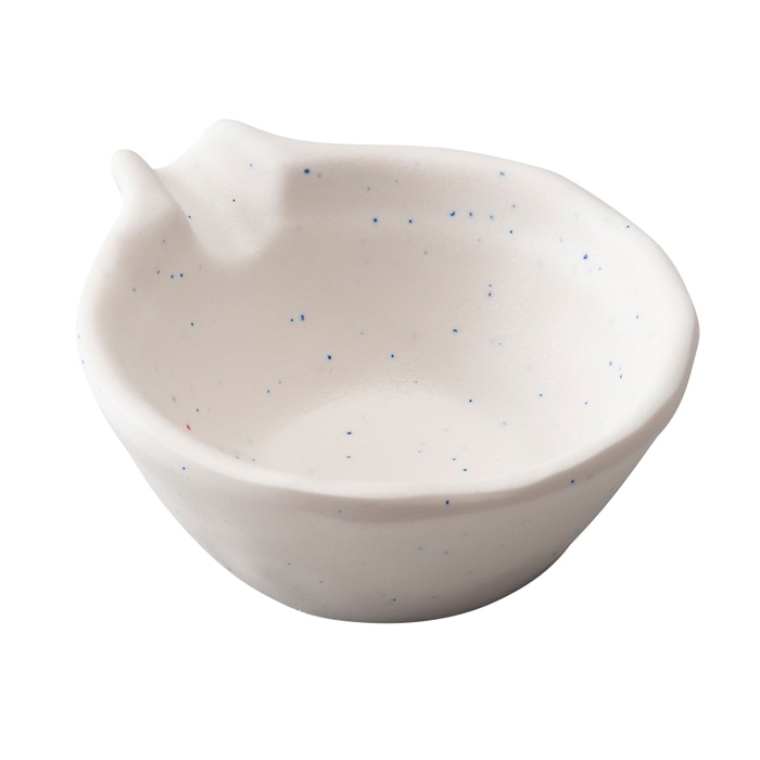 福井クラフト メラミン小鉢 片口鉢 粉引 80304260 1個(ご注文単位1個)【直送品】